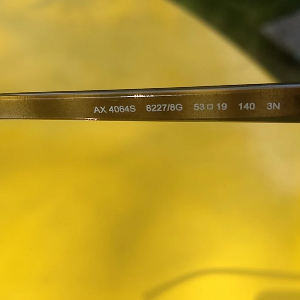 Armani Exchange sunnies NWOT +NWT case